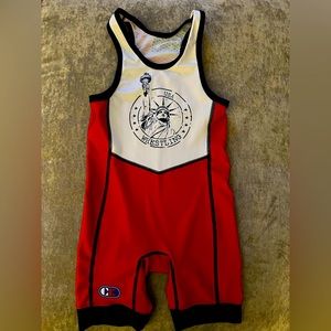 USA Wrestling Singlet: Youth XS